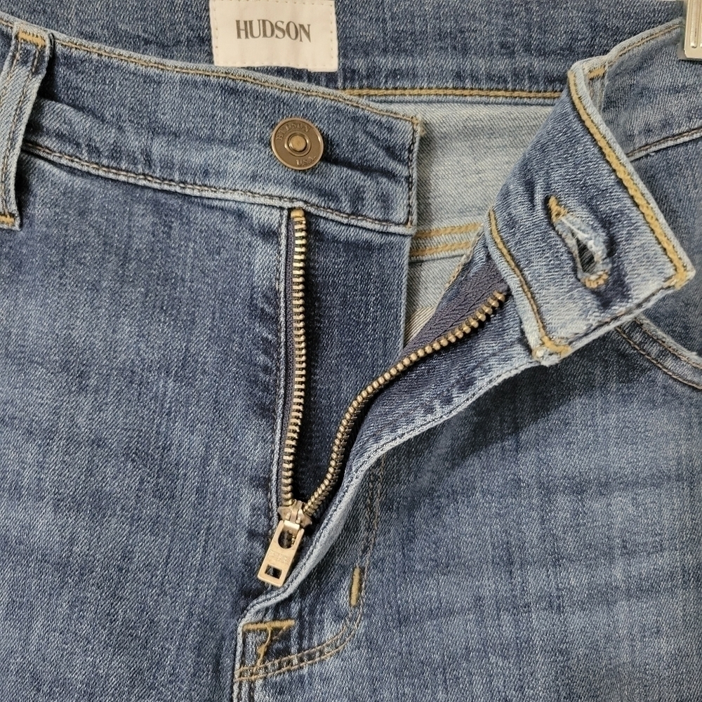 NWT Hudson Blake Slim Straight Jean in Baltasar wash Size 36 Waist - Picture 15 of 15